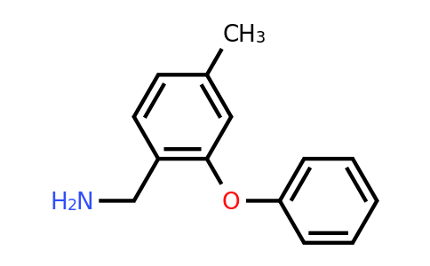 CAS 1247468-69-4 | (4-methyl-2-phenoxyphenyl)methanamine