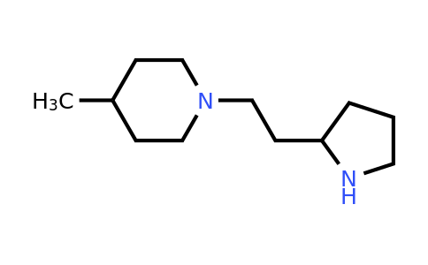 CAS 1247472-33-8 | 4-methyl-1-[2-(pyrrolidin-2-yl)ethyl]piperidine