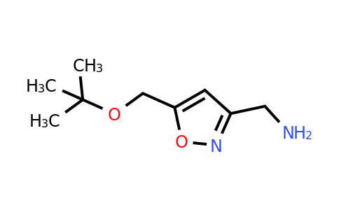 CAS 1247482-72-9 | {5-[(tert-butoxy)methyl]-1,2-oxazol-3-yl}methanamine