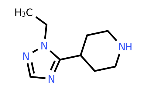 CAS 1247483-05-1 | 4-(1-Ethyl-1H-1,2,4-triazol-5-yl)piperidine