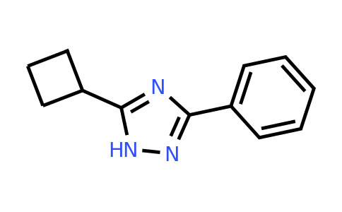 CAS 1247485-25-1 | 5-cyclobutyl-3-phenyl-1H-1,2,4-triazole