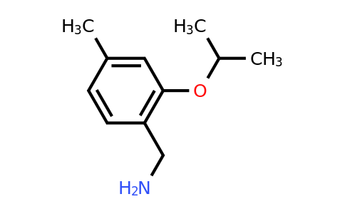 CAS 1247490-96-5 | [4-methyl-2-(propan-2-yloxy)phenyl]methanamine