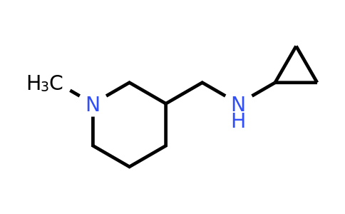 CAS 1247498-38-9 | N-((1-Methylpiperidin-3-yl)methyl)cyclopropanamine