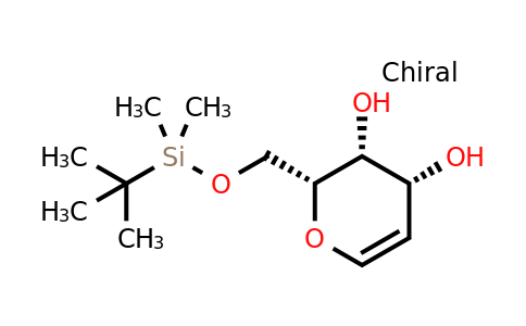 CAS 124751-19-5 | (2R,3R,4R)-2-(((tert-butyldimethylsilyl)oxy)methyl)-3,4-dihydro-2H-pyran-3,4-diol