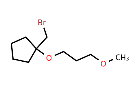 CAS 1247514-96-0 | 1-(bromomethyl)-1-(3-methoxypropoxy)cyclopentane