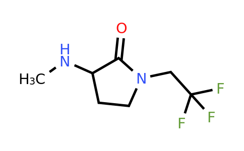 CAS 1247519-63-6 | 3-(Methylamino)-1-(2,2,2-trifluoroethyl)pyrrolidin-2-one