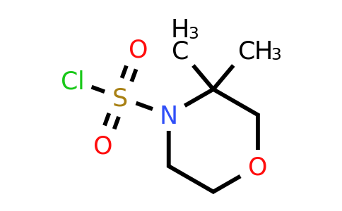 CAS 1247520-40-6 | 3,3-dimethylmorpholine-4-sulfonyl chloride