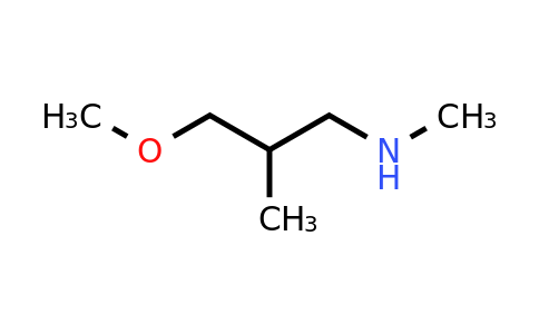 CAS 1247523-63-2 | (3-Methoxy-2-methylpropyl)(methyl)amine
