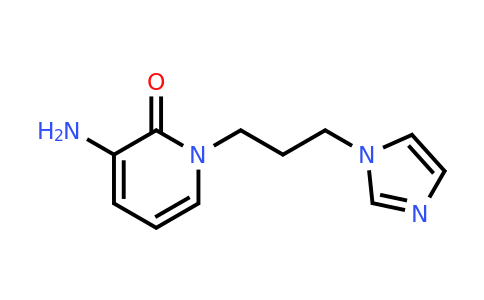 CAS 1247542-56-8 | 3-amino-1-[3-(1H-imidazol-1-yl)propyl]-1,2-dihydropyridin-2-one