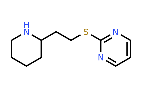 CAS 1247552-92-6 | 2-{[2-(piperidin-2-yl)ethyl]sulfanyl}pyrimidine