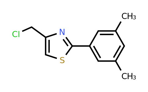CAS 1247561-17-6 | 4-(Chloromethyl)-2-(3,5-dimethylphenyl)-1,3-thiazole