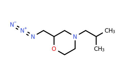 2-(azidomethyl)-4-(2-methylpropyl)morpholine