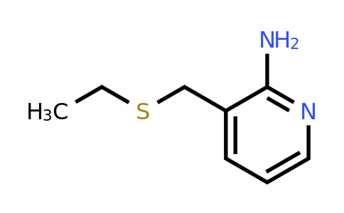 CAS 1247579-87-8 | 3-[(Ethylsulfanyl)methyl]pyridin-2-amine