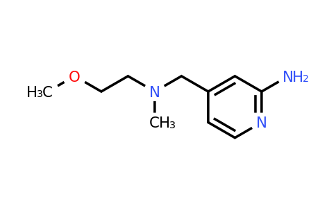 CAS 1247583-62-5 | 4-{[(2-methoxyethyl)(methyl)amino]methyl}pyridin-2-amine