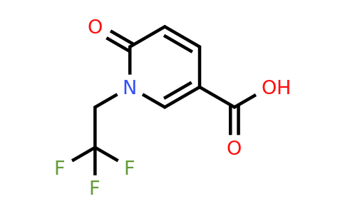 CAS 1247612-70-9 | 6-oxo-1-(2,2,2-trifluoroethyl)-1,6-dihydropyridine-3-carboxylic acid