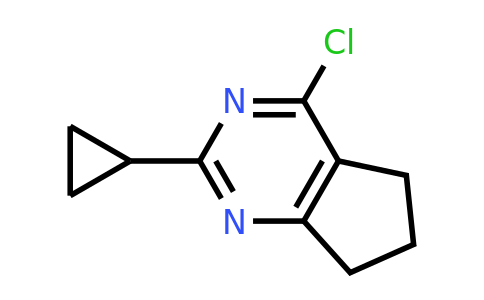 CAS 1247618-11-6 | 4-chloro-2-cyclopropyl-5H,6H,7H-cyclopenta[d]pyrimidine