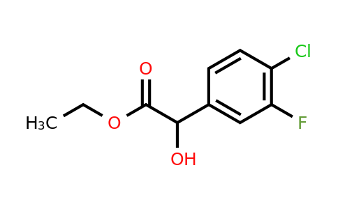 CAS 1247619-04-0 | ethyl 2-(4-chloro-3-fluorophenyl)-2-hydroxyacetate