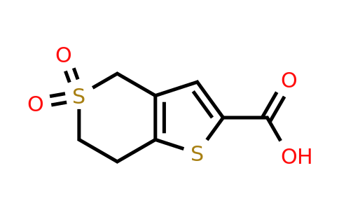 CAS 1247630-44-9 | 5,5-dioxo-4H,6H,7H-5lambda6-thieno[3,2-c]thiopyran-2-carboxylic acid