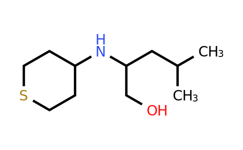 CAS 1247632-96-7 | 4-methyl-2-[(thian-4-yl)amino]pentan-1-ol