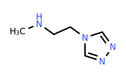 CAS 1247663-92-8 | methyl[2-(4H-1,2,4-triazol-4-yl)ethyl]amine