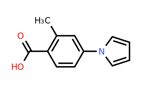 CAS 1247666-07-4 | 2-Methyl-4-(1H-pyrrol-1-yl)benzoic acid