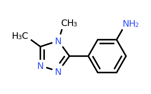 CAS 1247670-36-5 | 3-(dimethyl-4H-1,2,4-triazol-3-yl)aniline