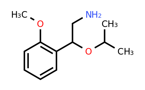 CAS 1247681-65-7 | 2-(2-methoxyphenyl)-2-(propan-2-yloxy)ethan-1-amine