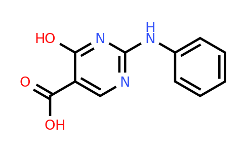 CAS 124769-60-4 | 4-Hydroxy-2-(phenylamino)pyrimidine-5-carboxylic acid