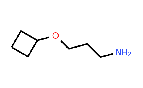 CAS 1247690-28-3 | 3-Cyclobutoxypropan-1-amine