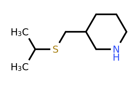 CAS 1247698-24-3 | 3-[(propan-2-ylsulfanyl)methyl]piperidine