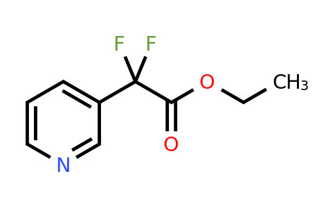 CAS 1247716-64-8 | ethyl 2,2-difluoro-2-(pyridin-3-yl)acetate