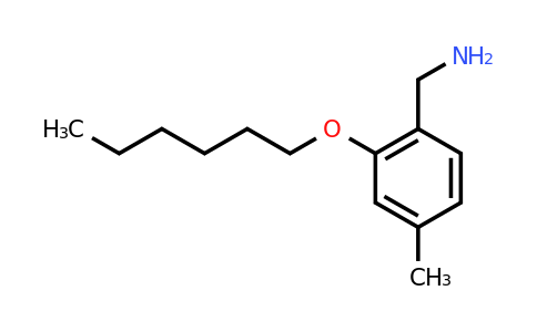 CAS 1247738-22-2 | [2-(hexyloxy)-4-methylphenyl]methanamine