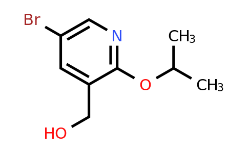 CAS 1247740-36-8 | (5-Bromo-2-propan-2-yloxypyridin-3-yl)methanol