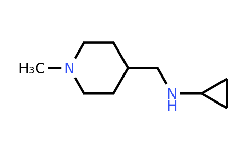 CAS 1247766-09-1 | N-((1-Methylpiperidin-4-yl)methyl)cyclopropanamine