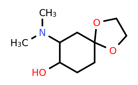 CAS 1247799-95-6 | 7-(dimethylamino)-1,4-dioxaspiro[4.5]decan-8-ol