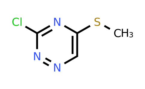 CAS 1247802-89-6 | 3-Chloro-5-(methylthio)-1,2,4-triazine