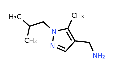 CAS 1247814-97-6 | [5-methyl-1-(2-methylpropyl)-1H-pyrazol-4-yl]methanamine