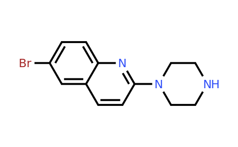 CAS 124782-95-2 | 6-Bromo-2-piperazin-1-YL-quinoline