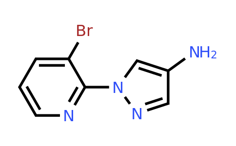 CAS 1247866-28-9 | 1-(3-bromopyridin-2-yl)-1H-pyrazol-4-amine