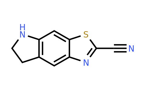 CAS 1247879-14-6 | 6,7-dihydro-5H-thiazolo[4,5-f]indole-2-carbonitrile