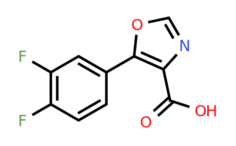 CAS 1247921-87-4 | 5-(3,4-difluorophenyl)oxazole-4-carboxylic acid