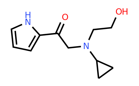 CAS 1247930-31-9 | 2-(Cyclopropyl(2-hydroxyethyl)amino)-1-(1H-pyrrol-2-yl)ethanone