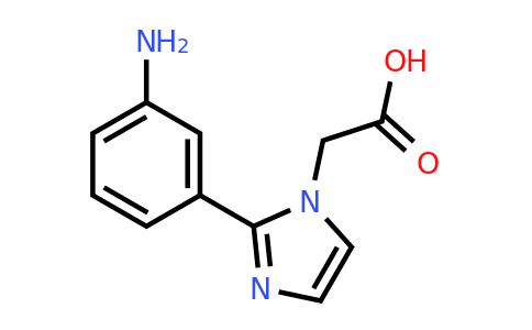 CAS 1247935-00-7 | 2-[2-(3-aminophenyl)-1H-imidazol-1-yl]acetic acid