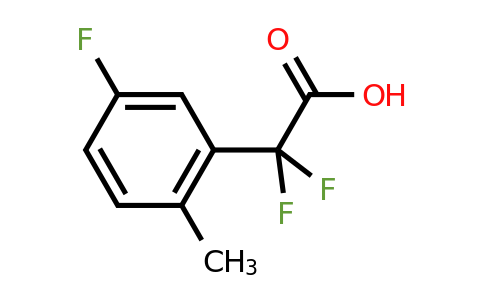 CAS 1247942-74-0 | 2,2-difluoro-2-(5-fluoro-2-methylphenyl)acetic acid