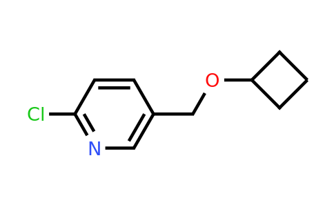 CAS 1248026-51-8 | 2-chloro-5-(cyclobutoxymethyl)pyridine