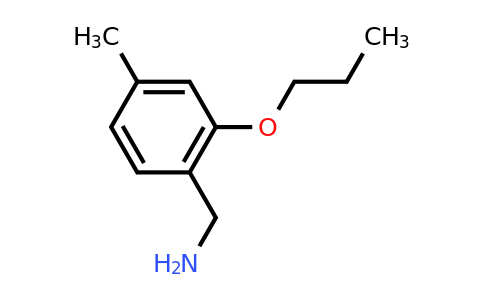 CAS 1248041-79-3 | (4-methyl-2-propoxyphenyl)methanamine