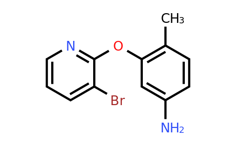 CAS 1248099-14-0 | 3-[(3-bromopyridin-2-yl)oxy]-4-methylaniline