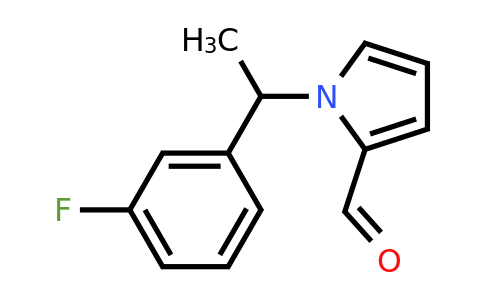 CAS 1248105-91-0 | 1-(1-(3-Fluorophenyl)ethyl)-1H-pyrrole-2-carbaldehyde