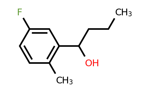 CAS 1248111-04-7 | 1-(5-Fluoro-2-methylphenyl)butan-1-ol