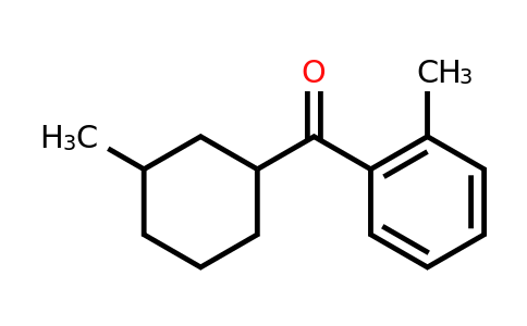 CAS 1248127-98-1 | (3-Methylcyclohexyl)(2-methylphenyl)methanone